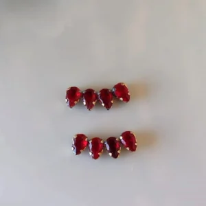 Ear Cuff Gotas Vermelhas - EC032