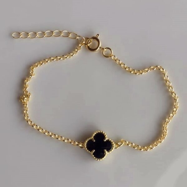 Pulseira Um Trevo Preto - PS069