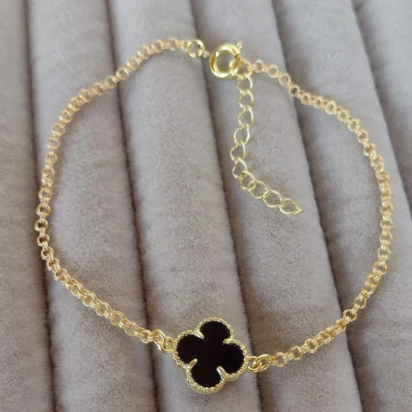 Pulseira Um Trevo Preto - PS049