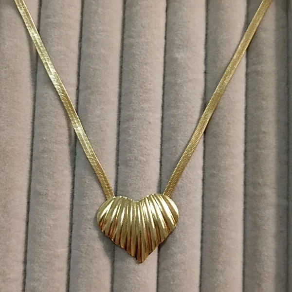 Chocker Fita Coração - CK012