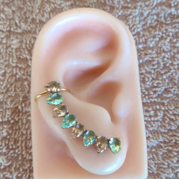 Brinco Ear Cuff Multicolorido 4 - EC048