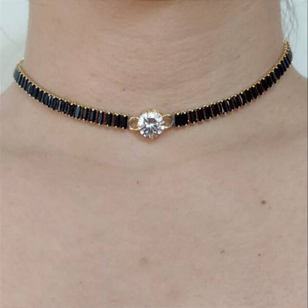 792550_77c2580b23124b61b5241abeef6b940emv2.jpg Chocker Rivieras Preto e Cristal - CK002