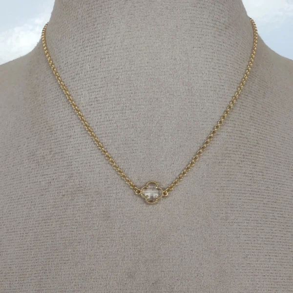 Chocker um Trevo Cristal - CK008