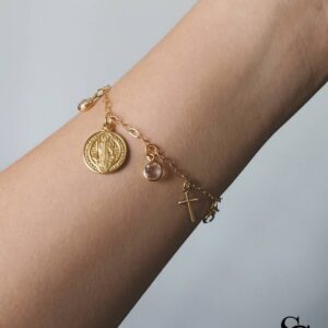 792550_8b1a2d2902fa4d4abfa4050147582e89mv2.jpg Pulseira São Bento com Zircônias - PS003