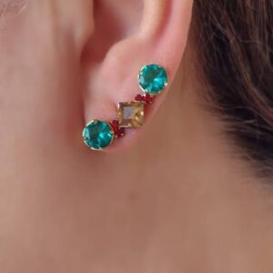 792550_aa38e9b2273540e7b90ef86df4563614mv2.jpg Brinco Ear Cuff em Zircônias Coloridas - EC004