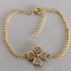 792550_b809d91879594a579682e558c218fb62mv2.webp Pulseira Um Trevo Coração Borda Rosa Opal - PS044