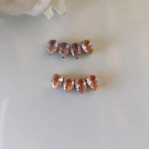 Ear Cuff Gotas Rosa Claro - EC025