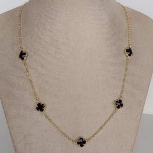 792550_e2eec732a3494c5c84b5822da7f2f4aemv2.jpg Colar Cinco Trevos Preto - CL200
