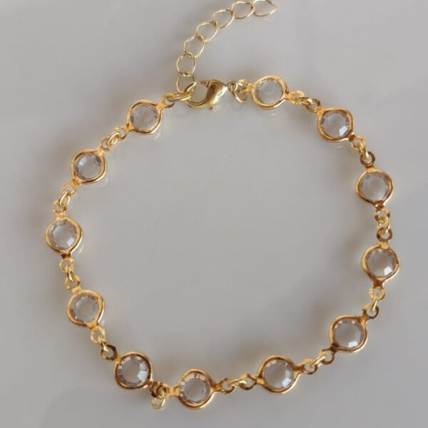 Pulseira Pedras Tiffany - PS086