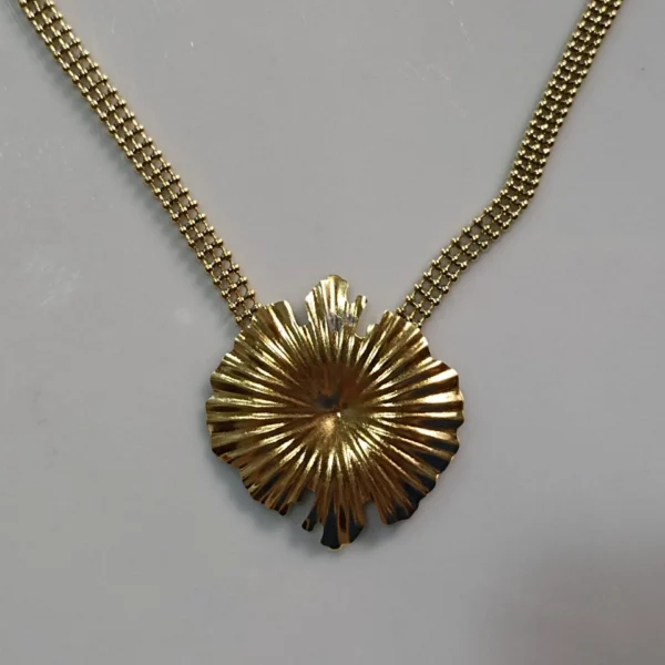 Chocker Flor Orgânica com Bolinhas - CK013