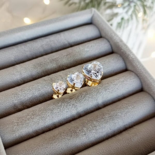 Trio de Zirconias Cristal - TR024
